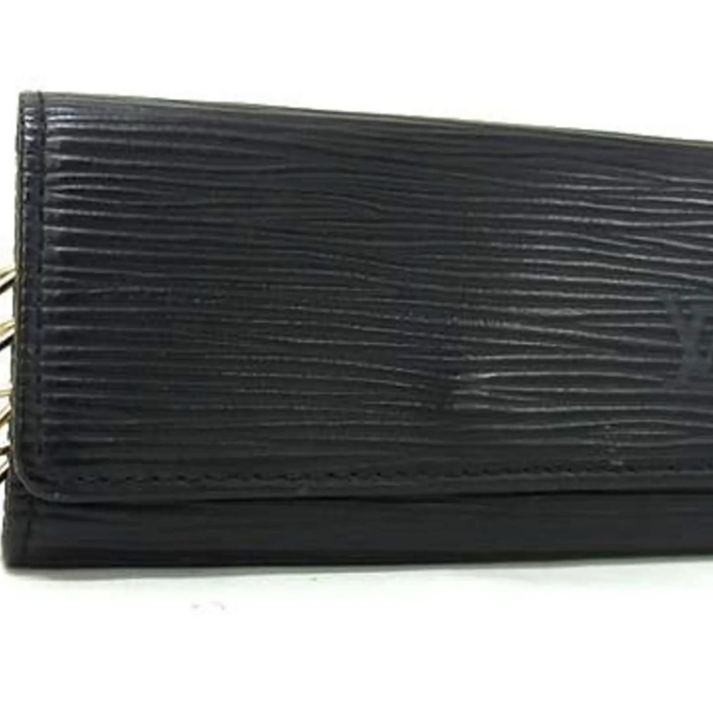 Louis Vuitton Black Epi Key 🔑 Wallet PRISTINE